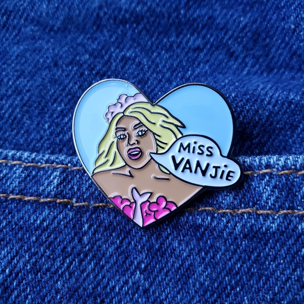 Miss Vanjie Vanessa Vanjie Mateo Enamel Pin